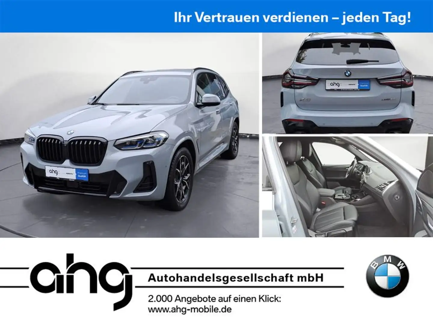 BMW X3 xDrive30i AT M-Paket | AHK | HIFI | Garantie Grau - 1