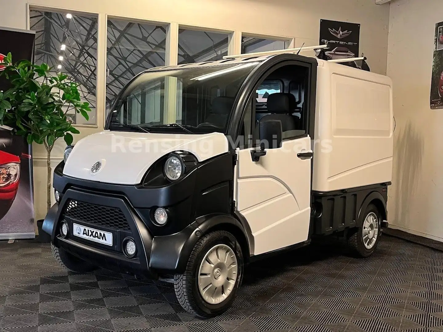 Aixam D-Truck KASTENWAGEN 8 PS Mopedauto Microcar 45KM Bílá - 2