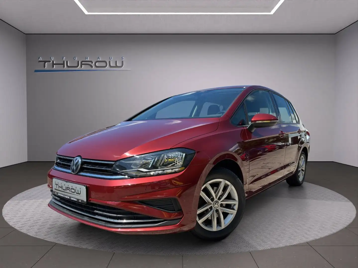 Volkswagen Golf Sportsvan Comfortline 1.5 TSI Navi Standhei Rood - 1