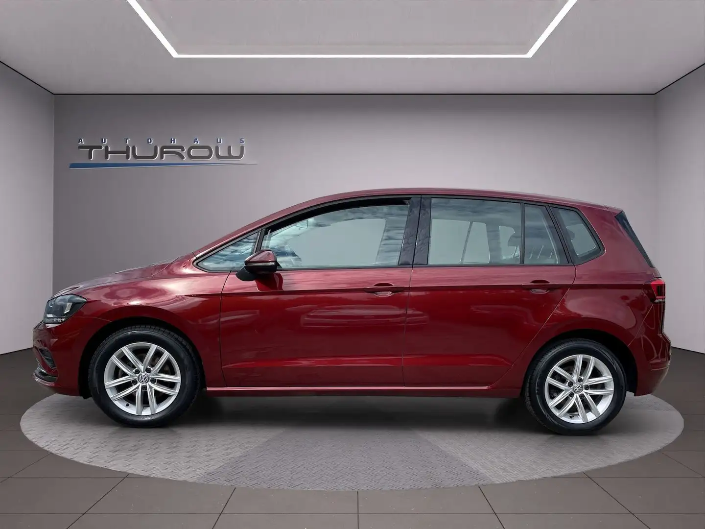 Volkswagen Golf Sportsvan 1.5 TSI Comfortline Navi Standhei Rosso - 2