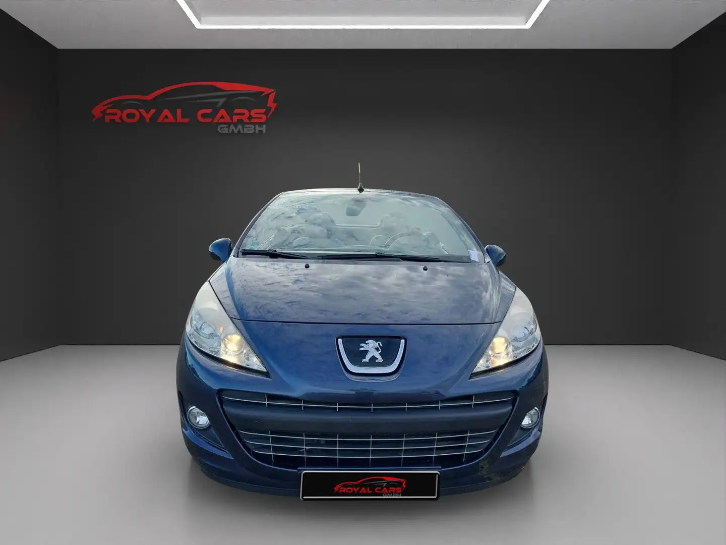 Peugeot 207 CC Cabrio KLIMA*PDC*LEDER*JBL*AUTOMATIK*TEMP Blau - 2
