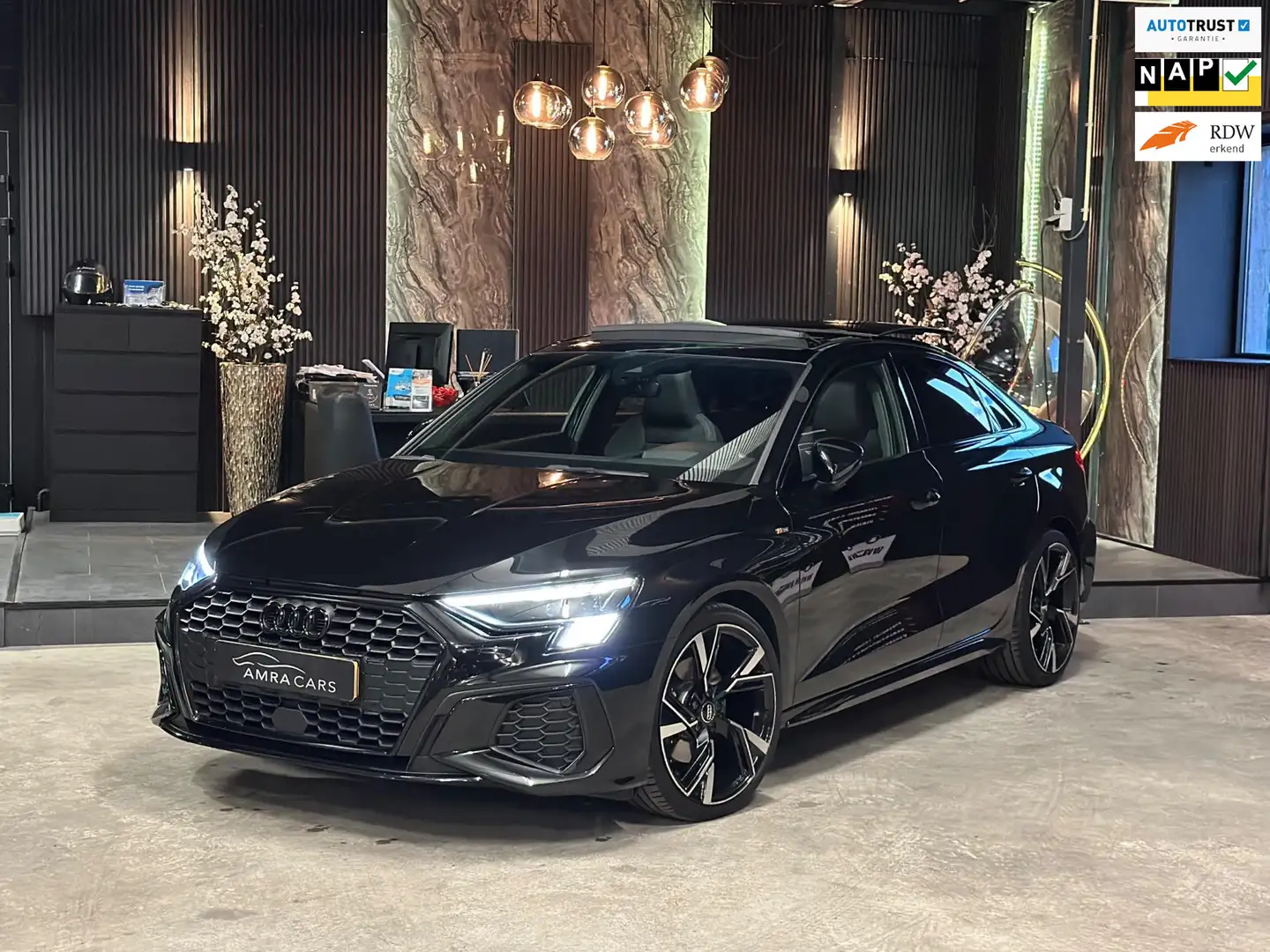 Audi A3 Limousine 35 TFSI|3X S-Line|PANO|BOMVOL! Noir - 1