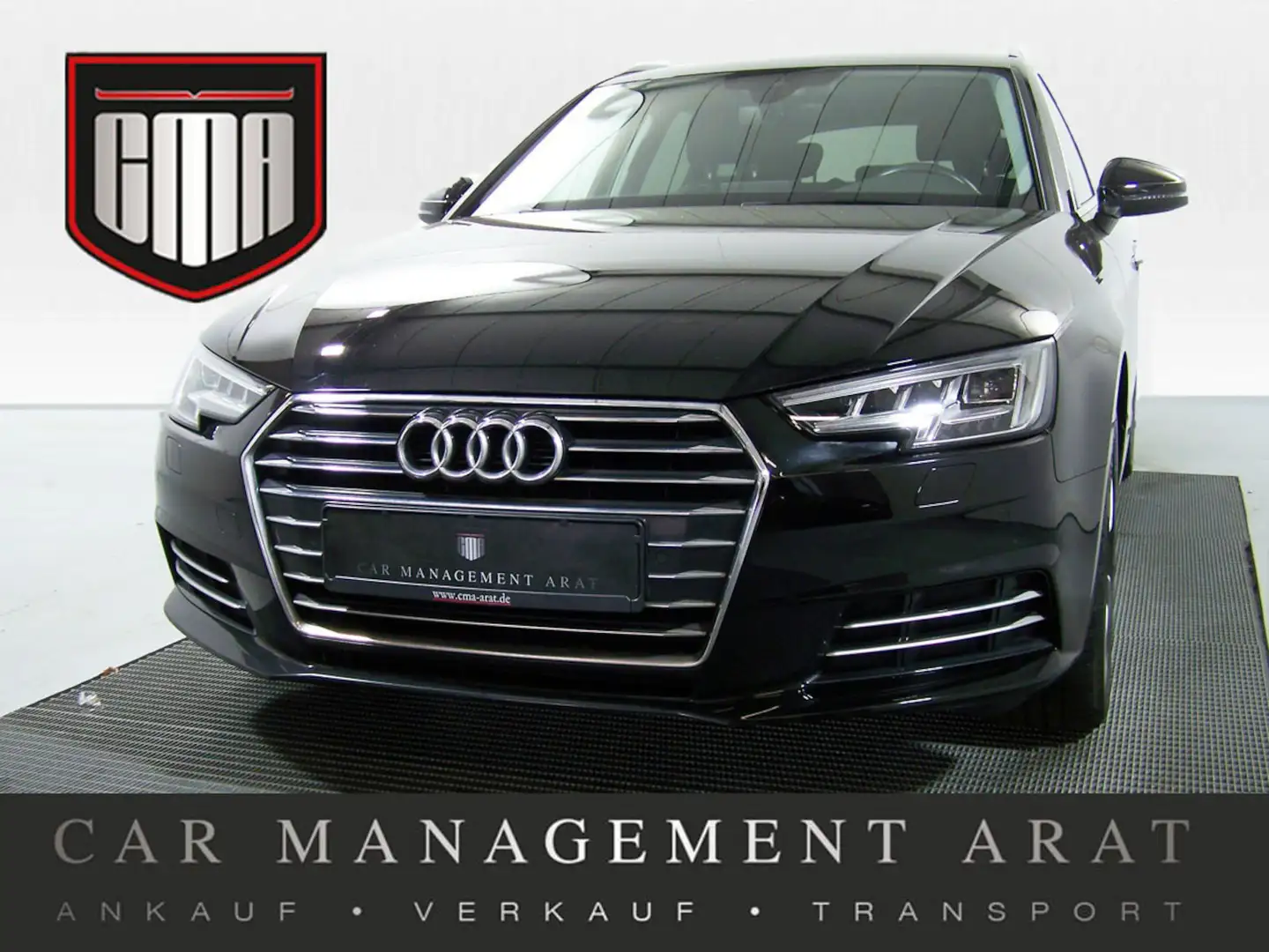 Audi A4 Avant 40 TDI Design 1.HAND+AMBIEN+MATRIX+SHZ+ Schwarz - 1