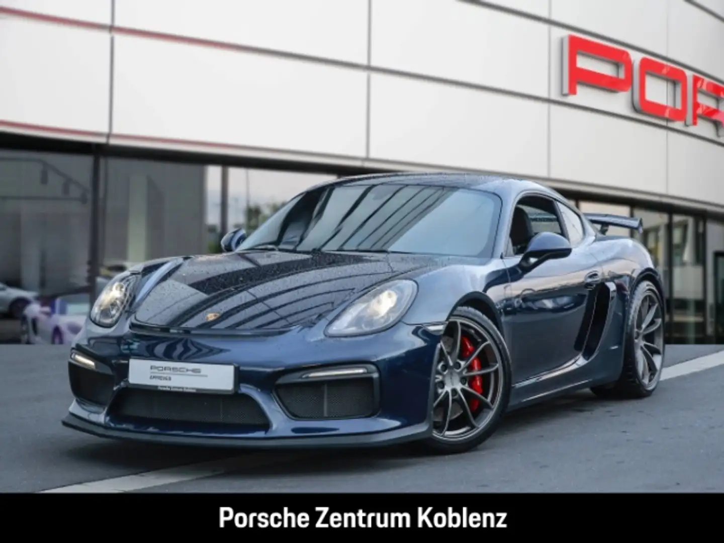 Porsche Cayman GT4 Blau - 1