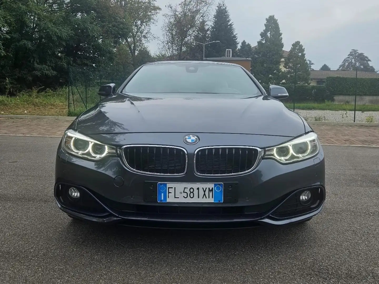 BMW 420 Serie 4 F33 2013  420d Cabrio 184cv auto SPORT Grigio - 1
