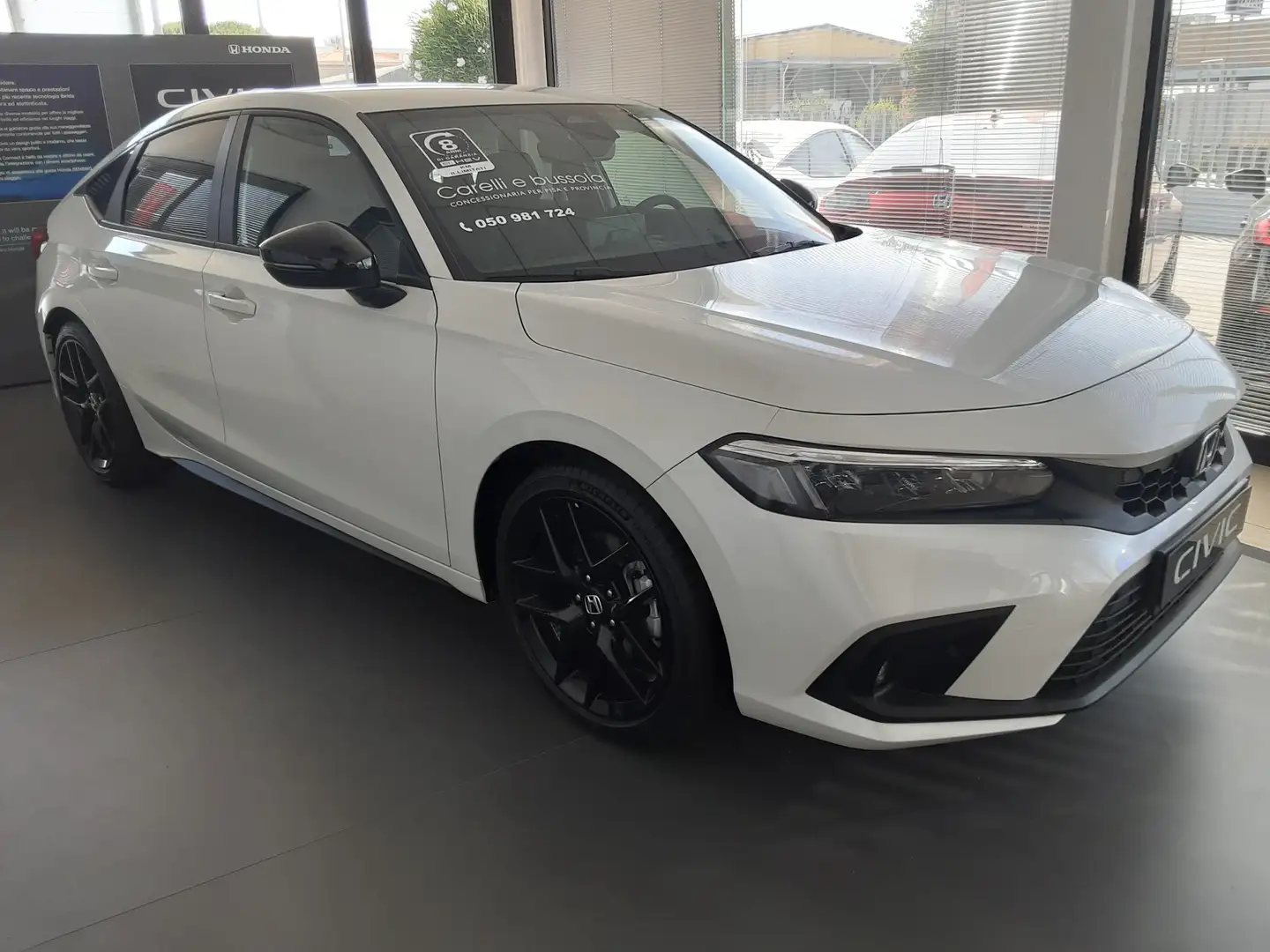 Honda Civic Civic 2.0 hev Sport ecvt Bianco - 2