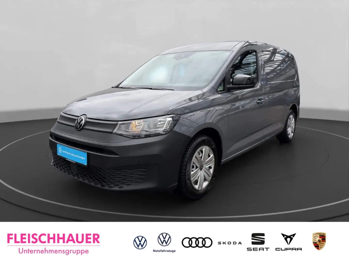 Volkswagen Caddy Cargo 2.0 TDI DSG Navi Musikstreaming DAB Ausparka Grau - 1