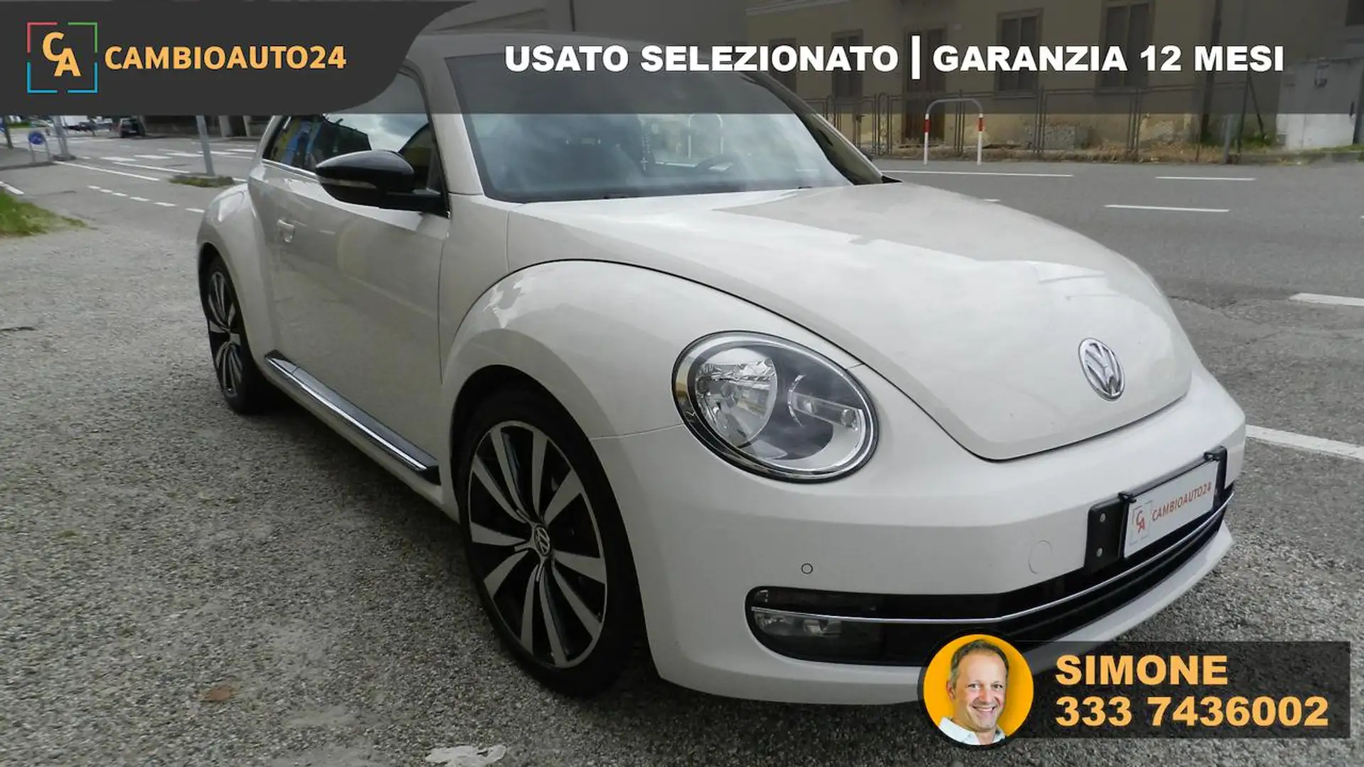 Volkswagen Maggiolino 2.0 TSI DSG Sport Wit - 2