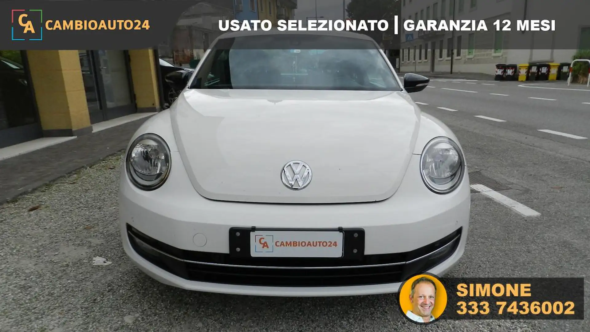 Volkswagen Maggiolino 2.0 TSI DSG Sport Wit - 1
