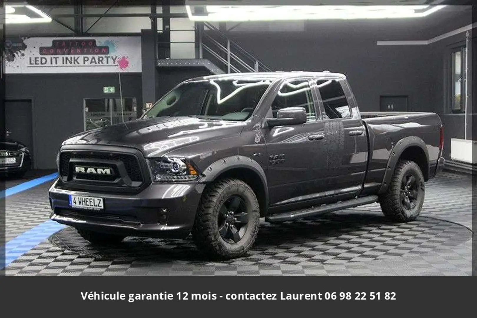 Dodge RAM Rebel Quad Cab 4x4 Tout compris hors homologation Gris - 1