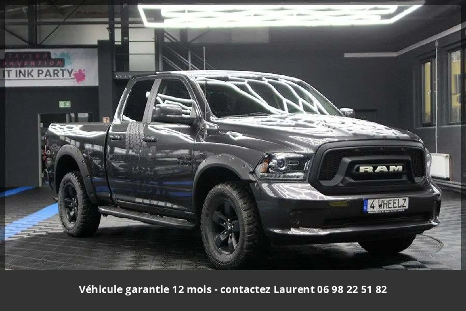 Dodge RAM Rebel Quad Cab 4x4 Tout compris hors homologation Gris - 2