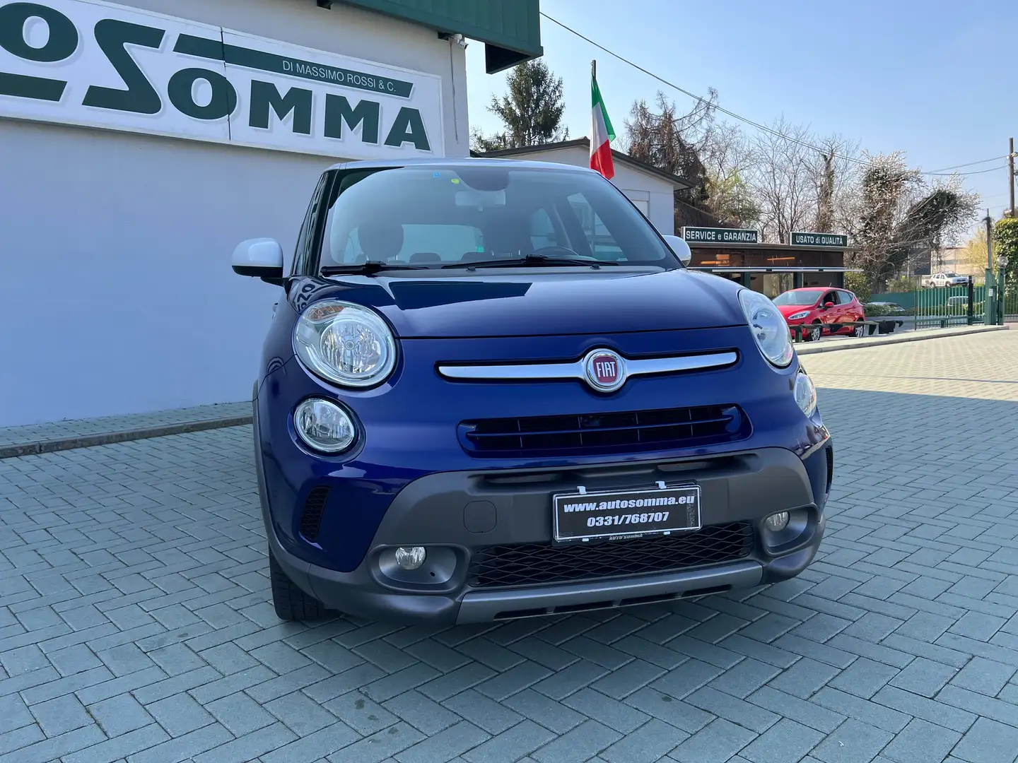 Fiat 500L 1.3 mjt Trekking 95cv  OK PER NEOPATENTATI Azul - 2