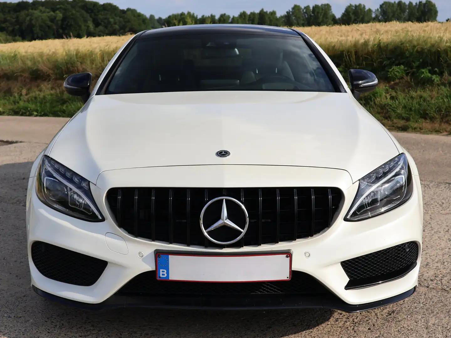 Mercedes-Benz C 200 C 200 Coupé AMG Line Black Edition Blanc - 2