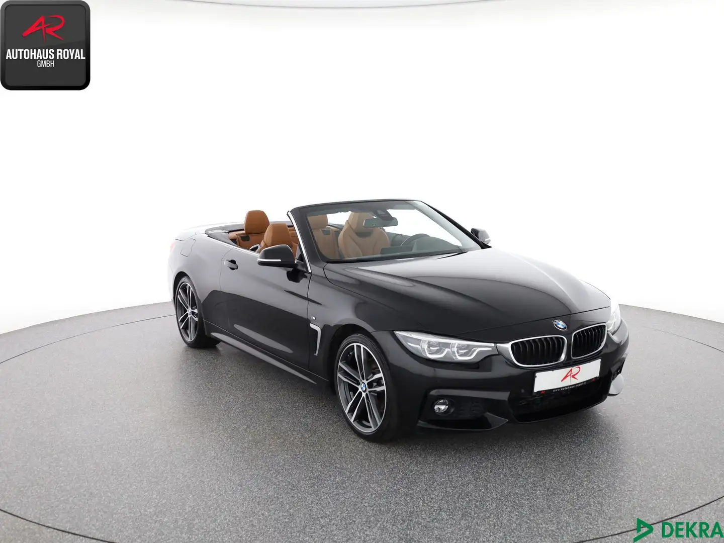 BMW 430 430 d Cabrio M SPORT HUD,H/K,KAMERA,KEYLESS,AHK Negru - 2