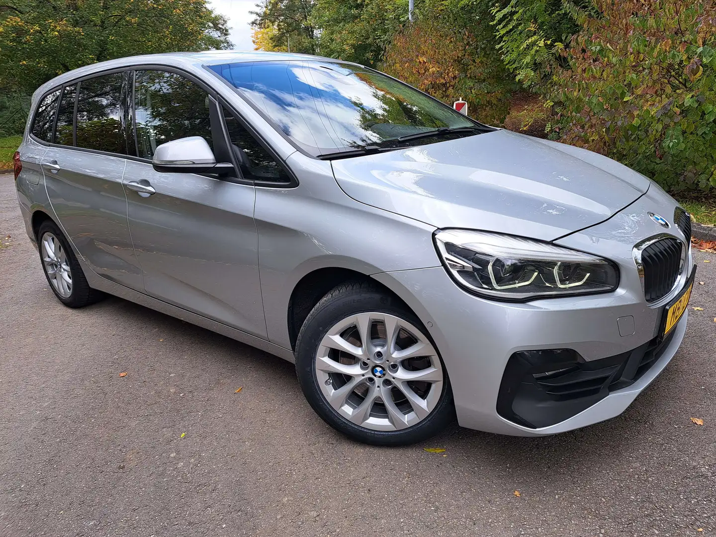 BMW 218 218DA Gran Tourer xDrive 150CV 7places Automatique Argent - 2