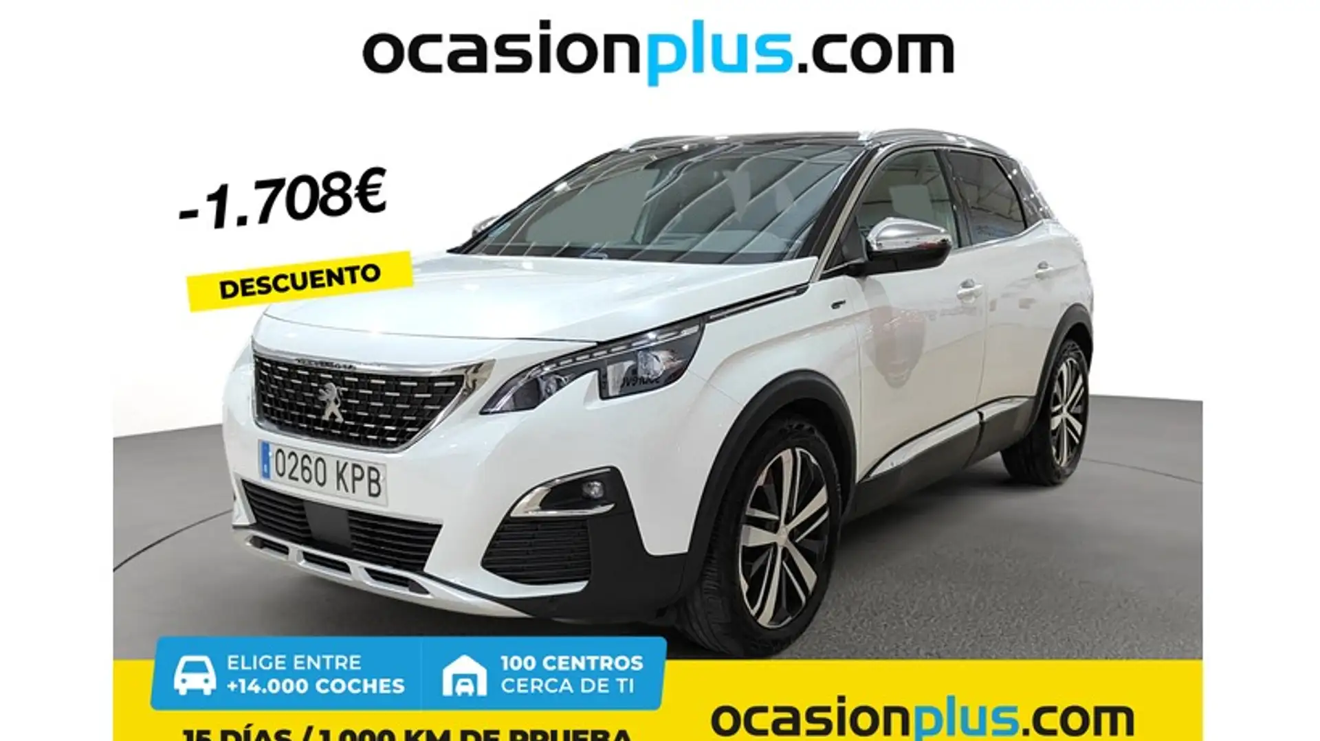 Peugeot 3008 2.0HDI FAP Allure Aut. 160 Blanc - 1