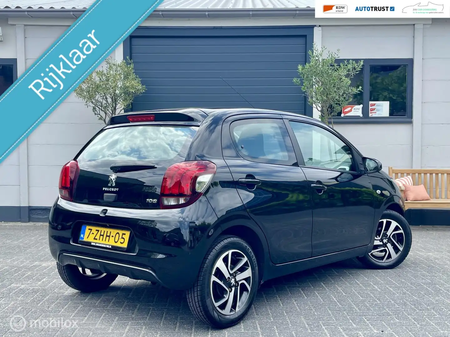 Peugeot 108 1.2 VTi Allure|RIJKLAAR|CAMERA|CLIMATE|2E EIG|LM Zwart - 2