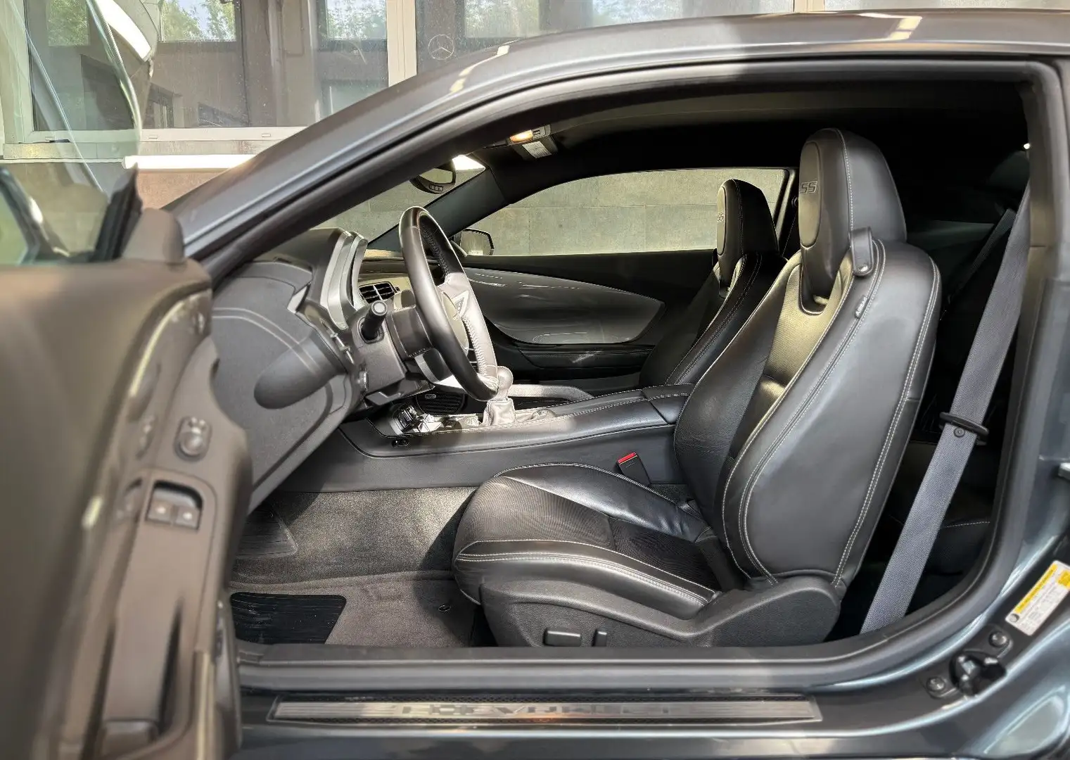 Chevrolet Camaro SS Xenon KW-Gewinde Klappen-Sportabgasanl Grijs - 2