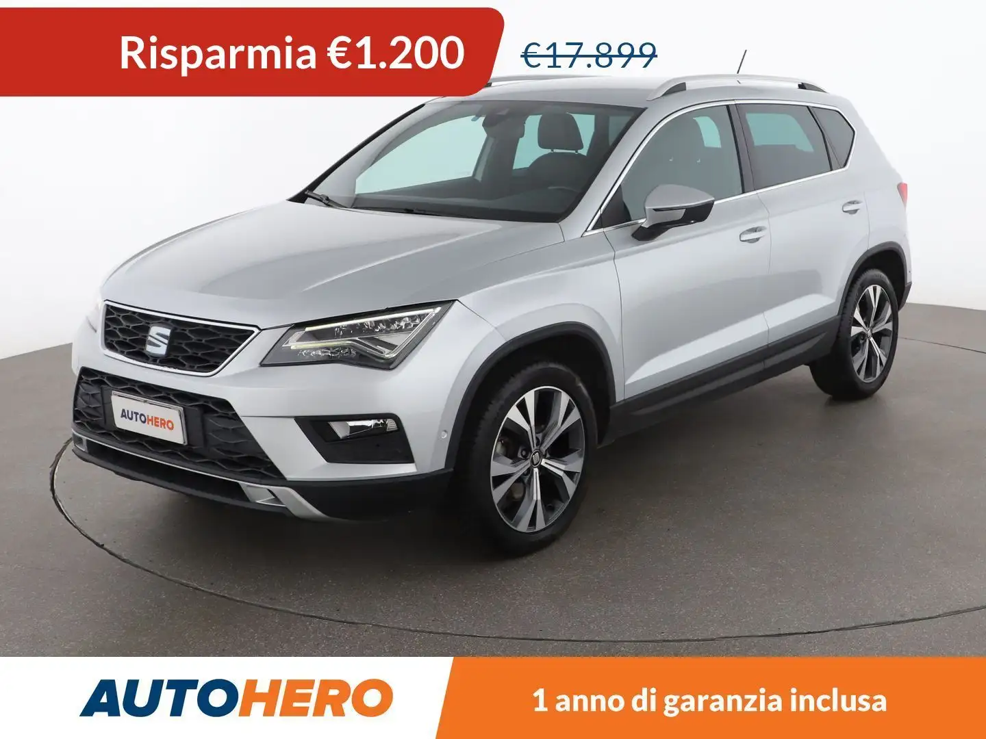 SEAT Ateca 1.4 TSI ACT Xcellence DSG  4Drive Argento - 1