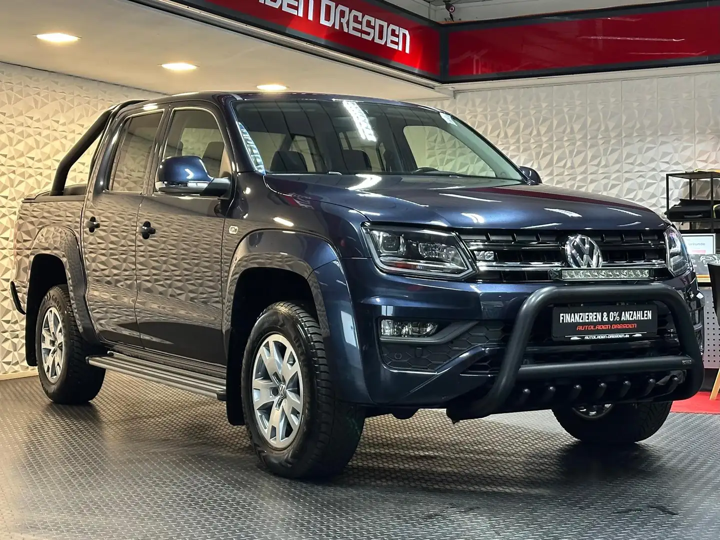 Volkswagen Amarok 3.0TDI COMFORTLINE DOKA 4M* BIXEN#SHZ#AHK Blau - 2