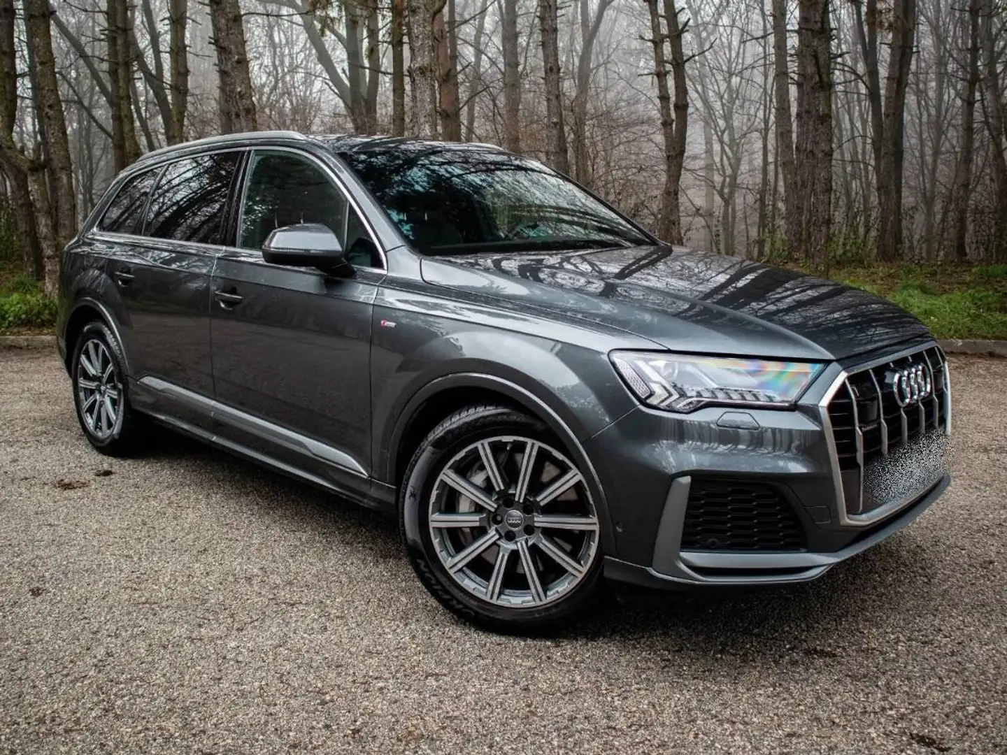 Audi Q7 Q7 55 TFSI e quattro tiptronic S line Grau - 2