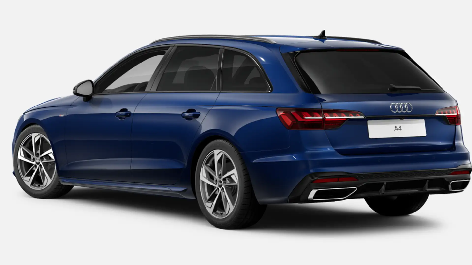 Audi A4 Avant 35 TDI S line S tronic 120kW Azul - 2