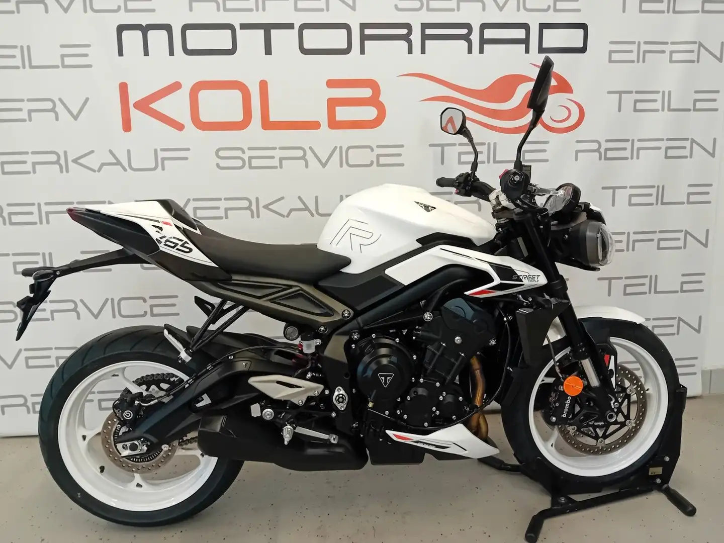 Triumph Street Triple 765 R A2 Білий - 1