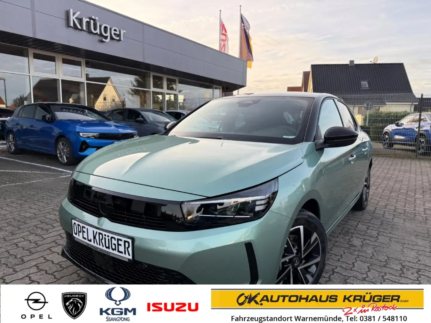 Opel Corsa F YES 101 PS +Lenkradheiz+Sitzheiz Groen - 1