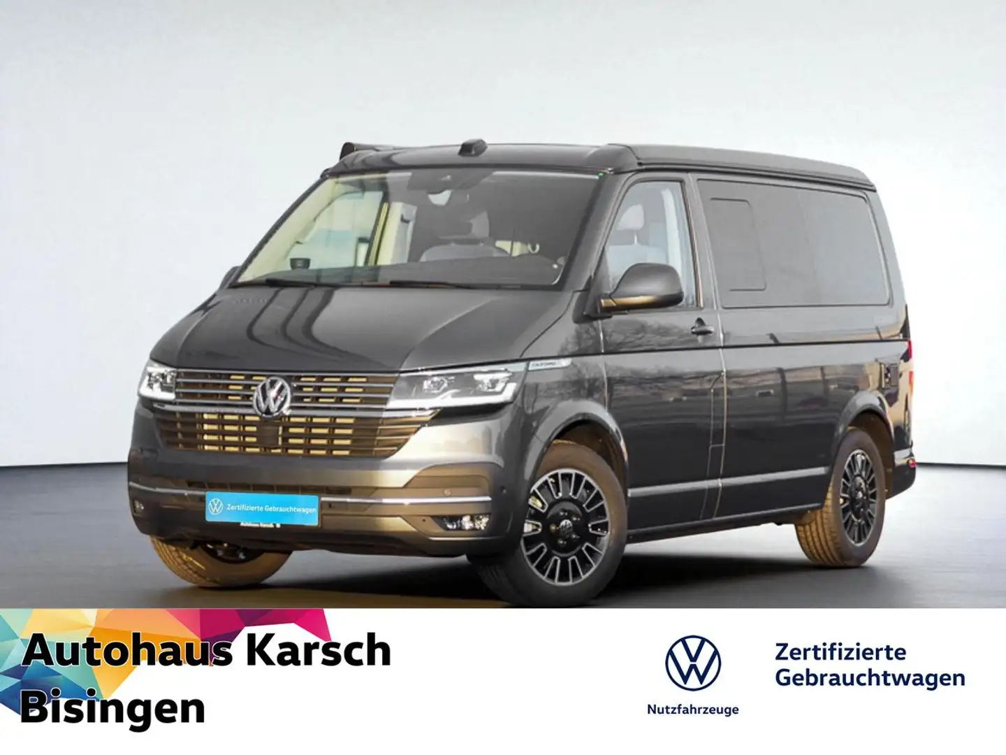 Volkswagen T6.1 California Ocean 2.0 TDI DSG AHK TRAILER NAVI Grau - 1