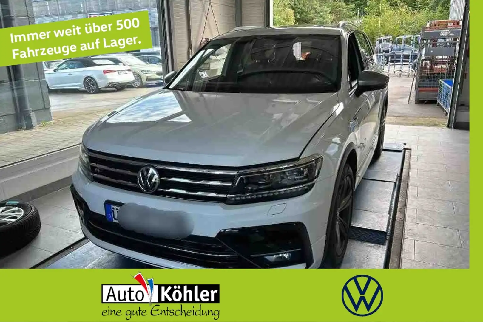 Volkswagen Tiguan Allspace Highline TSi 4M DSG Pano/AHK/ACC Weiß - 1