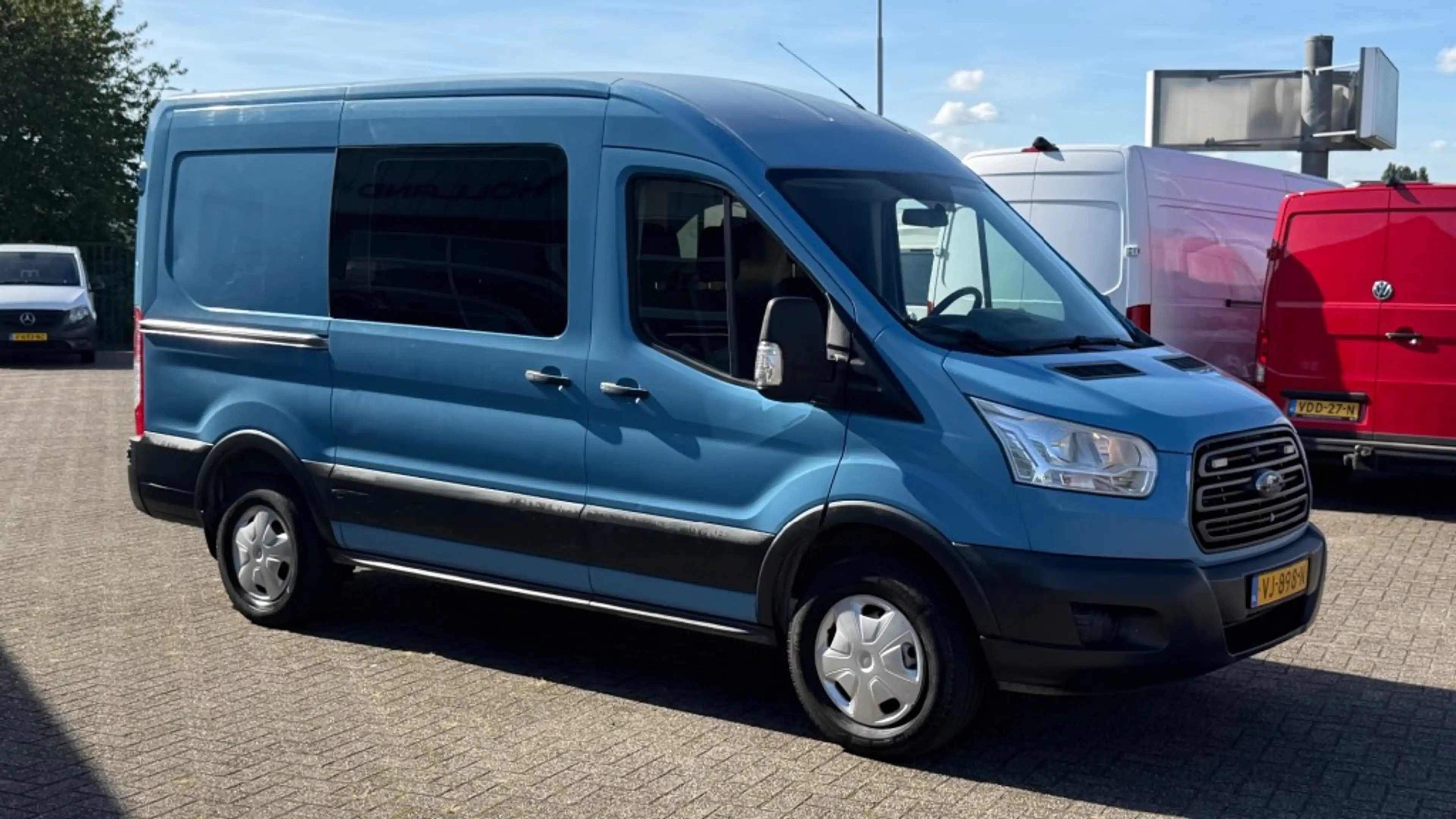 Ford Transit 2.2 TDCI 92KW 125PK L2H2 TREKHAAK/ BIJRIJDERSBANK/ — photo 3