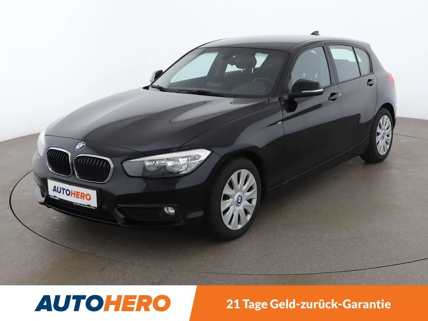 BMW 116 116d EfficientDynamics Advantage *TEMPO*BT*SZH* Schwarz - 1