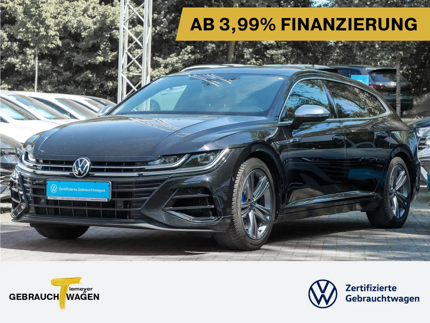 Volkswagen Arteon R LM20 H+K PANO IQ.LIGHT Schwarz - 1