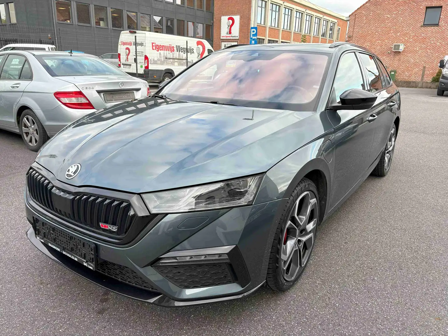 Skoda Octavia Octavia Combi 1.4 TSI iV DSG RS 245pk! Gris - 1