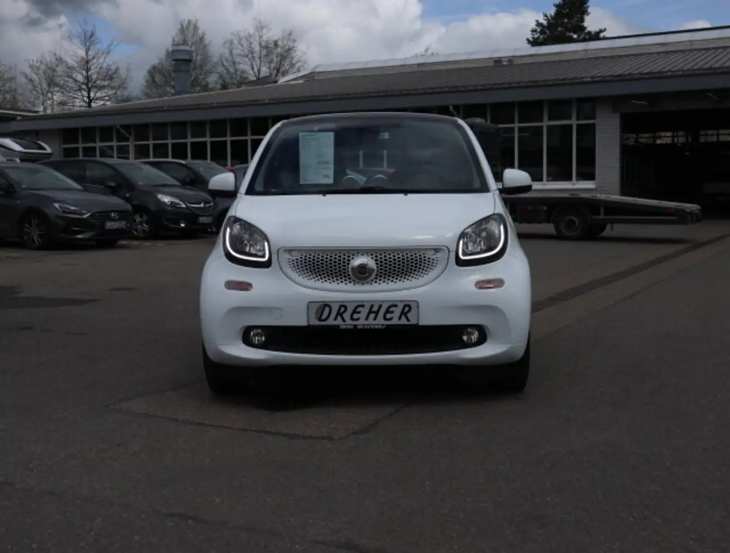 smart forTwo fortwo coupe passion Pano.-Dach/Klima/BC Sitzhzg. Weiß - 2