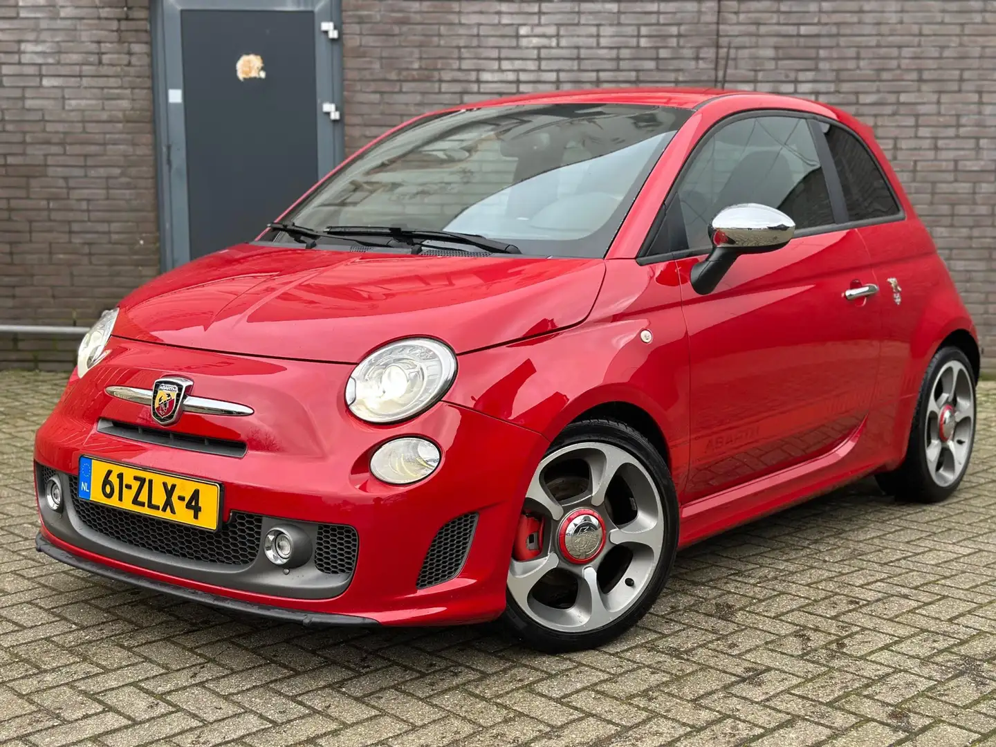 Fiat 500 Abarth 1.4 T-Jet Elaborabile AUT Clima NAP Rojo - 1