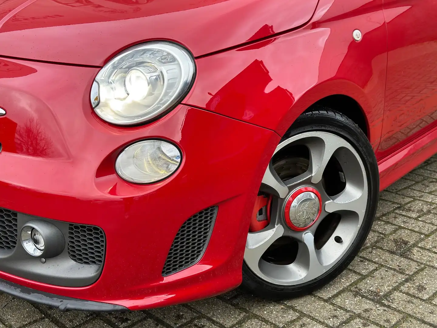 Fiat 500 Abarth 1.4 T-Jet Elaborabile AUT Clima NAP Rojo - 2