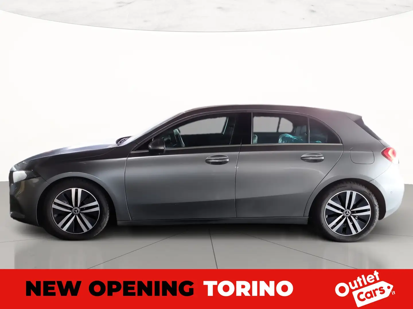 Mercedes-Benz A 180 180 d business auto Grigio - 2