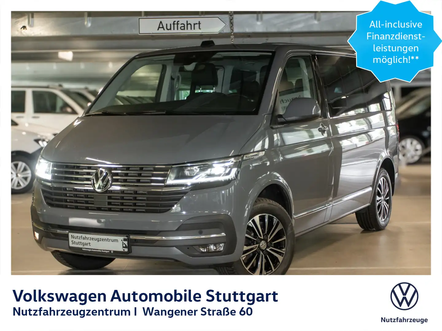 Volkswagen T6.1 Multivan Generation Six DSG 2.0 TDI Euro 6d Grau - 1