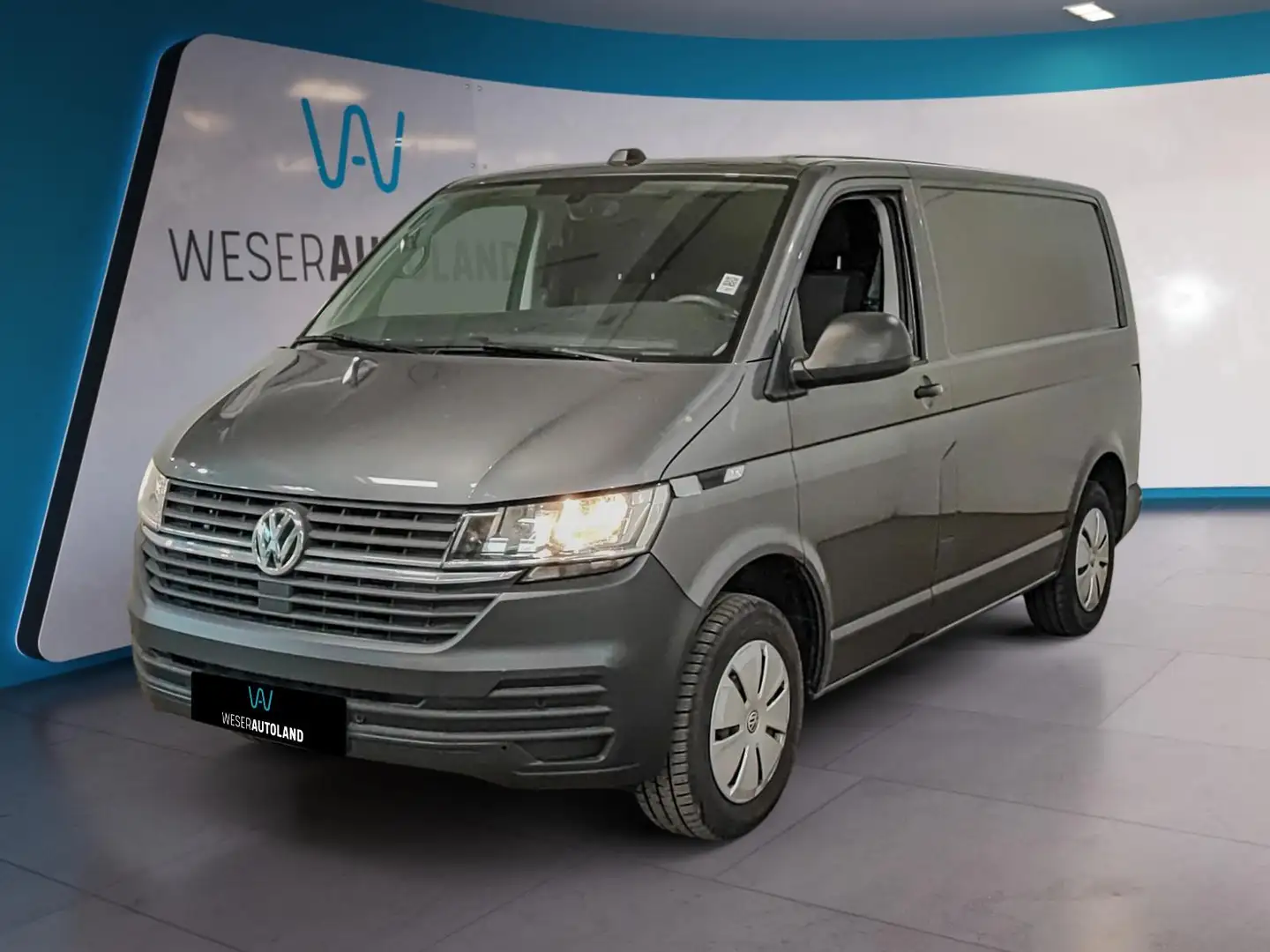 Volkswagen T6.1 Transporter 2.0 TDI DSG PDC KLIMA NAVI AHK Grau - 1