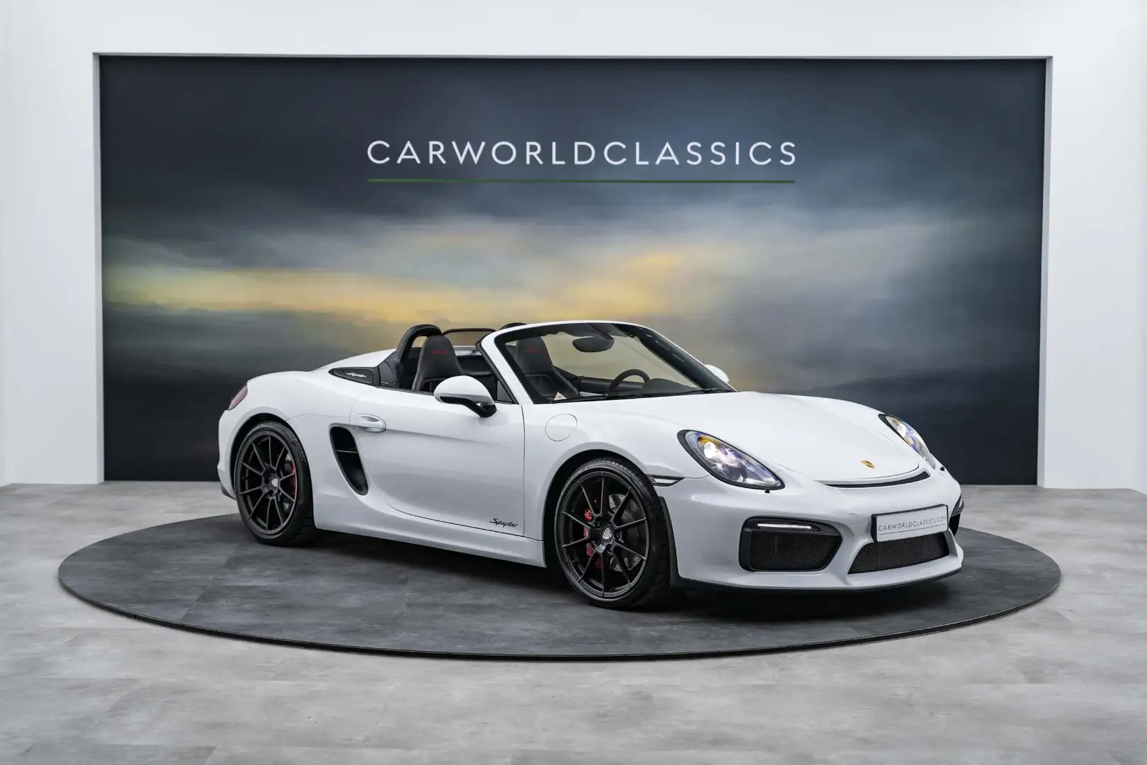 Porsche Boxster SPYDER 3.8 375pk | 31.000km Bianco - 1