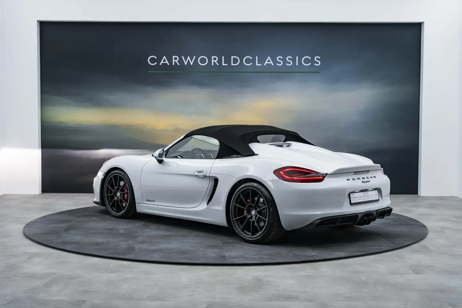 Porsche Boxster SPYDER 3.8 375pk | 31.000km Wit - 2