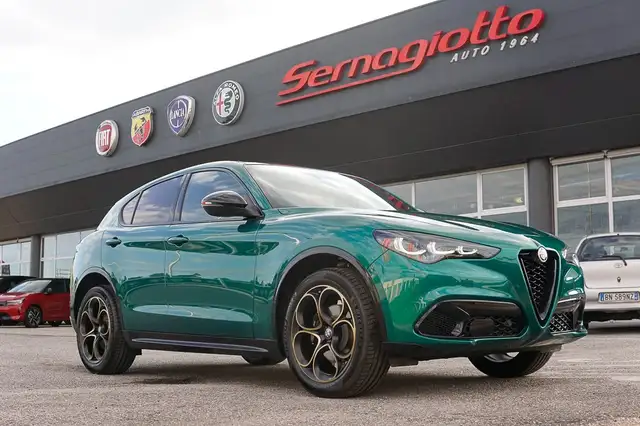 Alfa Romeo Stelvio 2.0 280cv Intensa Q4 | TETTO | VERDE MONTREAL