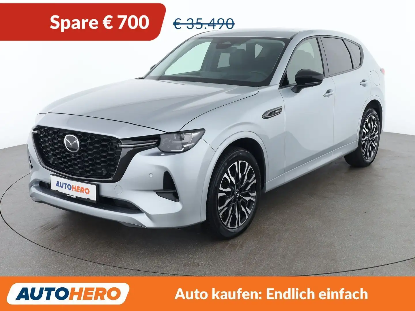 Mazda CX-60 2.5 e-Skyactiv Plug-in Hybrid Homura AWD Grau - 1