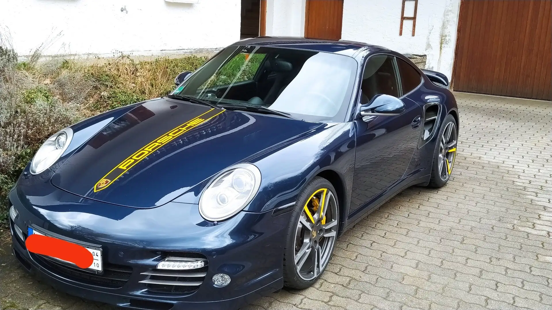 Porsche 911 997/2 Turbo PDK Unfallfrei, man sollte alles lesen Blau - 2