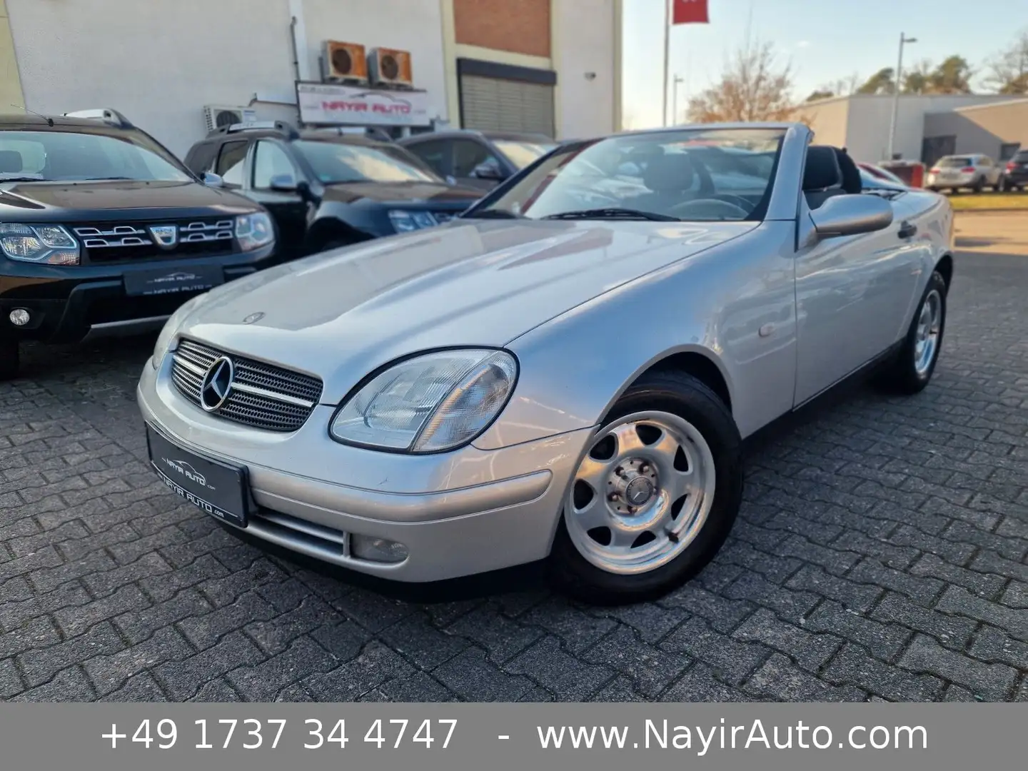 Mercedes-Benz SLK 200 |Kein rost-Org Zustand|Automatik|Leder Silber - 2
