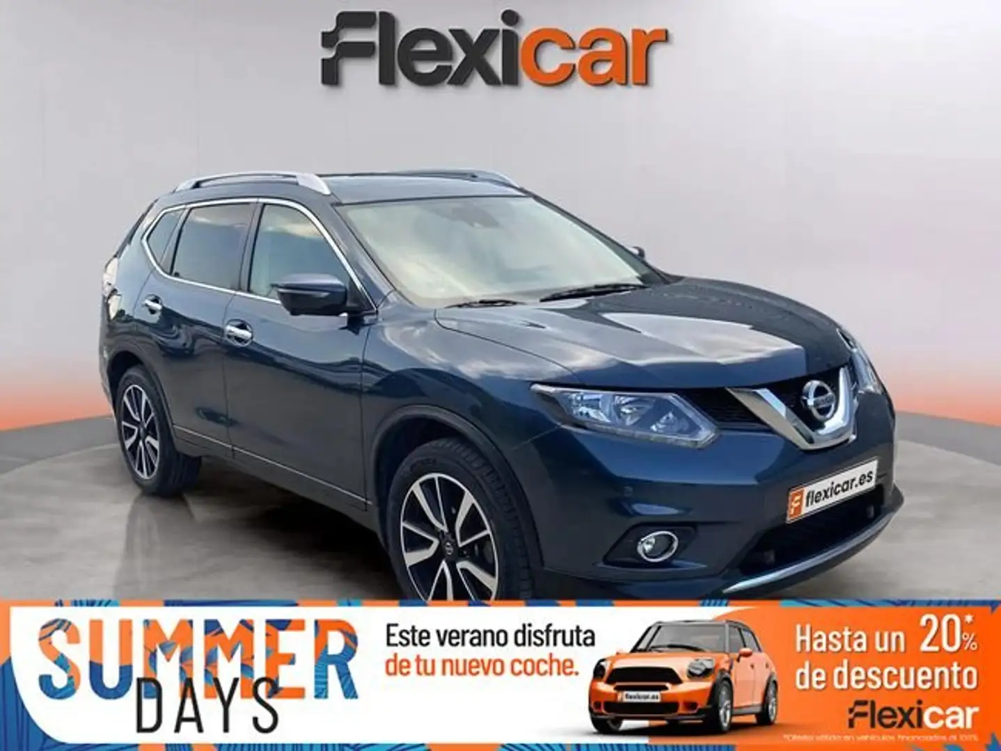 Nissan X-Trail 7P+dCi+130+kW%28177+CV%29+4x4-i+N-CONNECTA Azul - 1