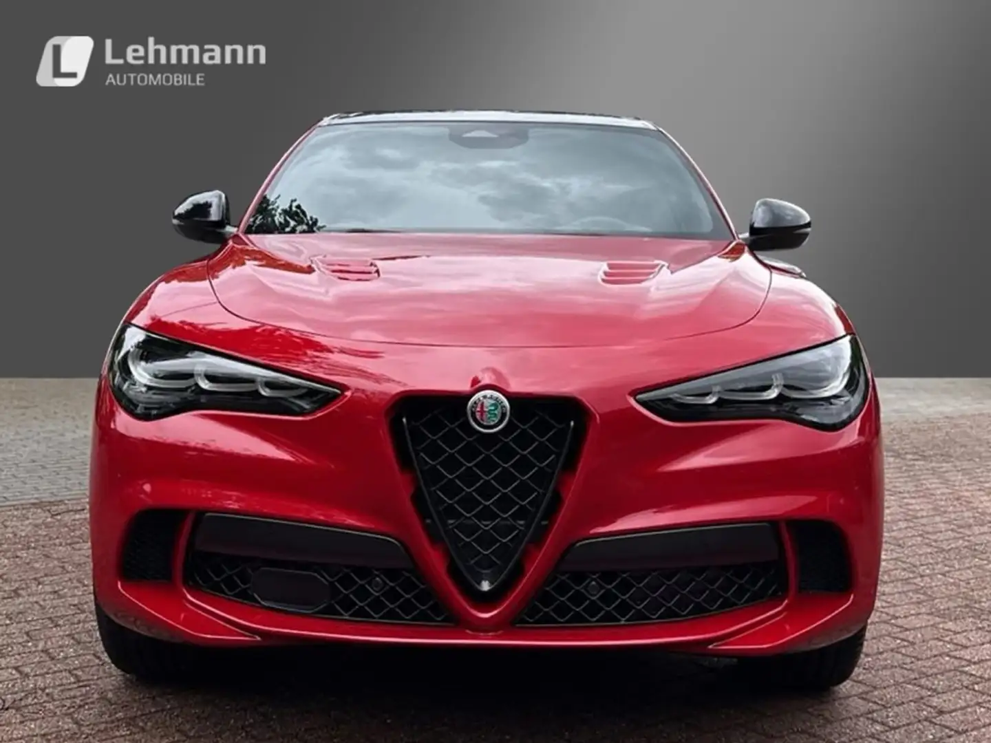 Alfa Romeo Stelvio 2.9 V6 Bi-turbo Quadrifoglio+LED+PANO+21Zoll+ Rouge - 2