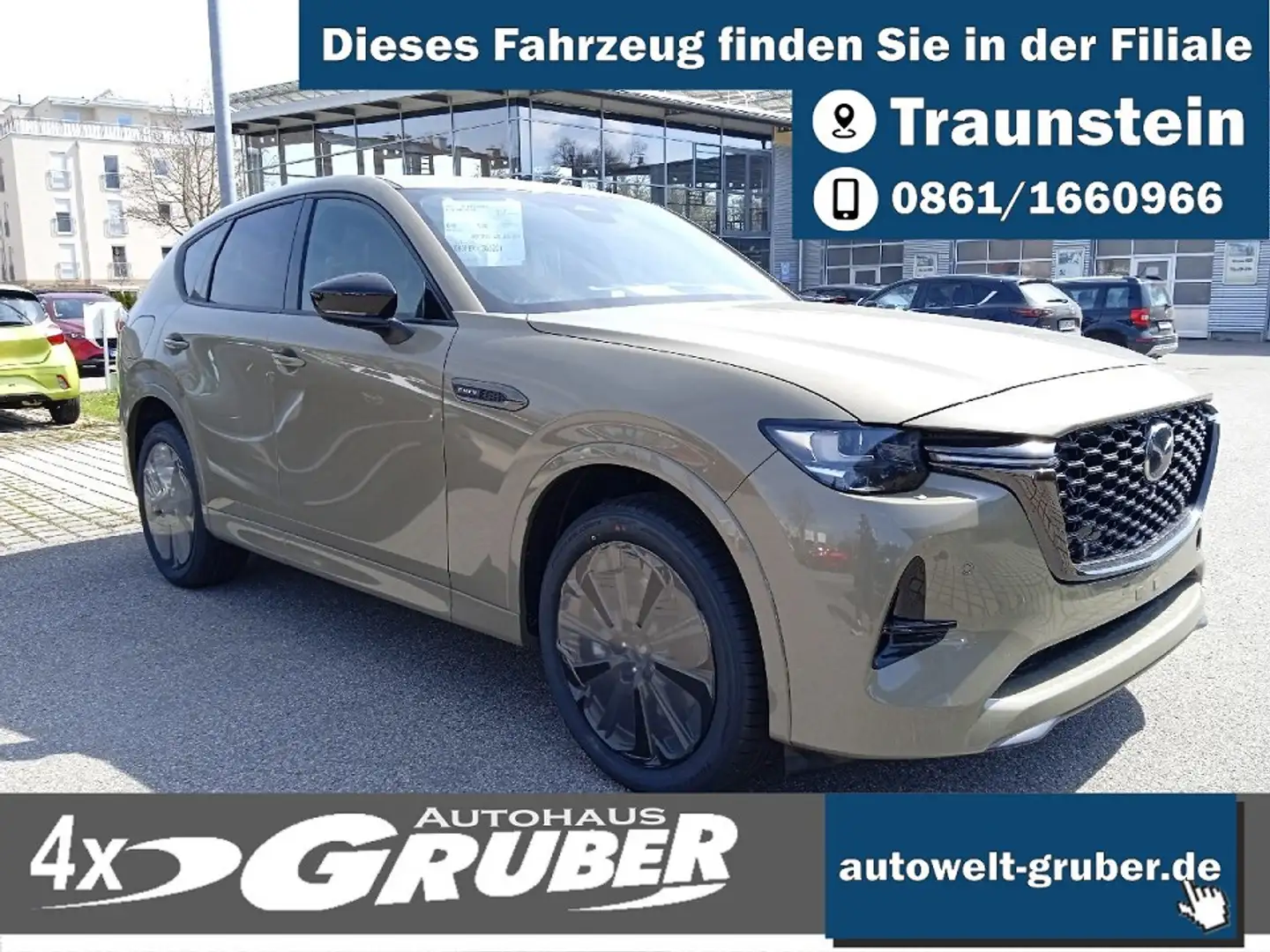Mazda CX-60 Plug-In Hybrid Allrad Automatik Homura Plus Kahverengi - 1