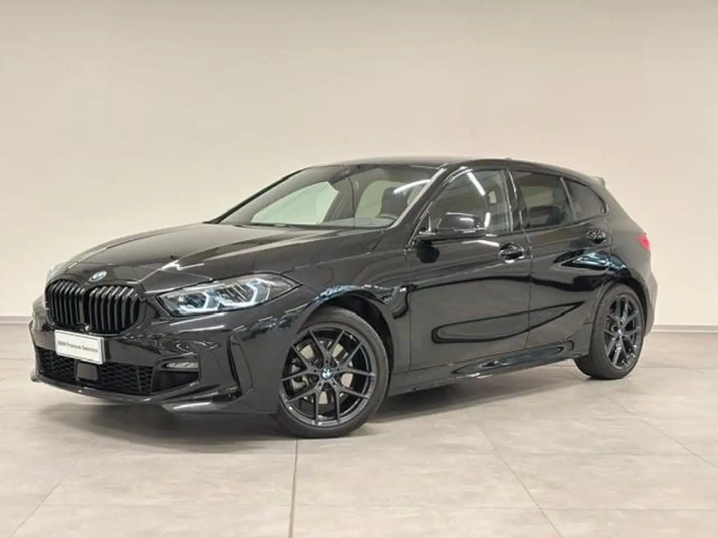 BMW 118 118d Msport auto Noir - 1